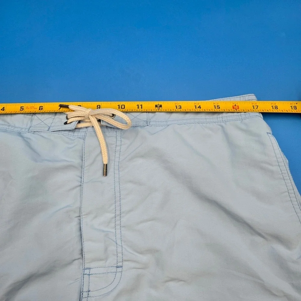 Polo Ralph Lauren Swim‎ Trunks XL Mens Blue Orange Traveler Cargo Board Shorts